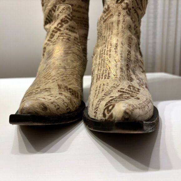 Rare Signature Donald J Pliner Women's Gysell-H3 Western Tall Boots Size 8.5‎ B - Picture 6 of 15